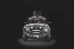 Titan DS 4x4 SWAT TEAM armored vehicle INKAS UAE 925 front view 001