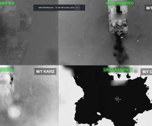 U.S. Central Command (CENTCOM) forces strike four of five Iranian crude oil tankers destroyed on September 8, 2026, after the Islamic Revolutionary Guard Corps (IRGC) launched two ballistic missile attacks against a U.S. Navy warship over the preceding two days. (Picture source: U.S. Central Command)