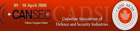 CANSEC 2008 Canadian Defence and Security Exhibition Ottawa Canada