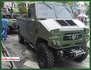 According the website carnewschina.com, Chinese army has unveiled a new variant of the famous Dongfeng EQ2050 Brave Soldier configured in personnel carrier vehicle. The EQ2050 is based on an imported AM General Hummer H1 chassis.