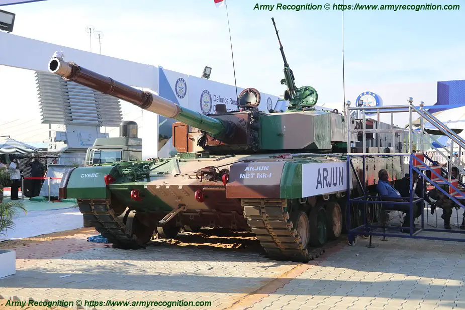 Two regiments of Indian army are equipped with Arjun Mark 1 main battle tanks 925 001