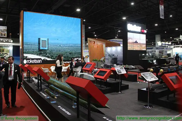 The Turkish Company Roketsan, one of the main leader in the world for the production of rockets and missile systems presents its full range of products for the Asian market at the International Defense Exhibition in Thailand, Defense and Security 2015. 