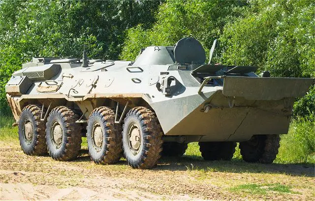 According the Belarusian website 42.tut.by, the Belarus armed forces will receive a new modernized version of the Soviet-made BTR-70 8x8 armoured vehicle personnel carrier. The first BTR-70MB1 APCs (Armoured Personnel Carrier) will be handed this month by the Belarus armed forces. 