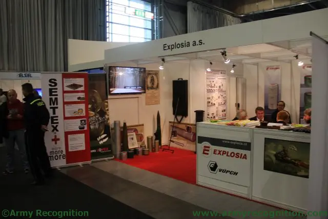 Explosia products for military needs presented at IDET 2015 exhibition