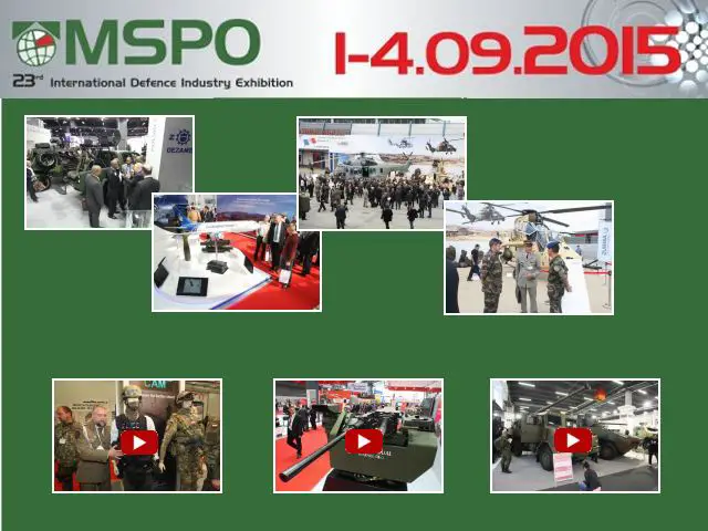 MSPO 2015 pictures Web Tv Television photos images video International Defence Industry Exhibition 1 to 4  September 2015 Kielce Poland Polish army military defence security equipment