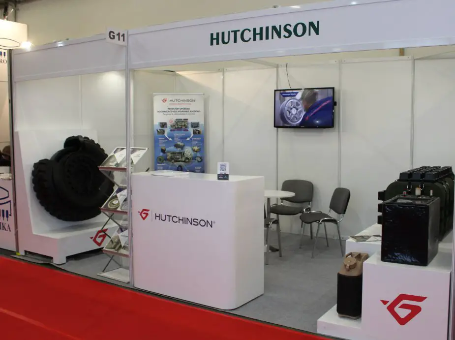 Hutchinson promotes its runflat mobility systems at MSPO 2017 925 001