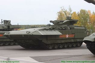 T-15 BMP Armata AIFV tracked armoured infantry fighting vehicle Russia Russian army left side view 003