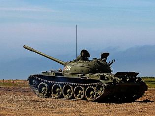 T-55 main battle tank technical data sheet specifications information description pictures photos images video intelligence identification Russia Russian army defence industry military technology equipment
