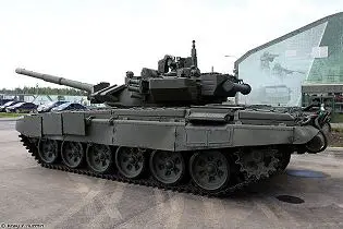 T 90 main battle tank Russia russian army defence industry military technology left side view 002