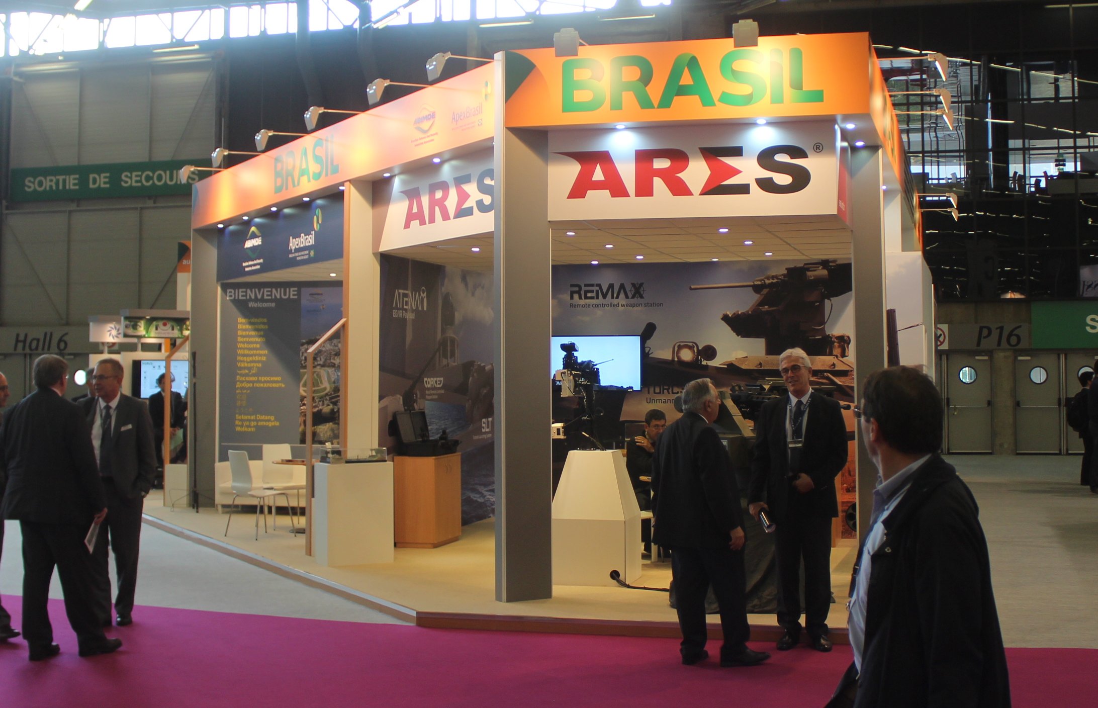 Brazilian companies feature products and services at Eurosatory 2016 640 001