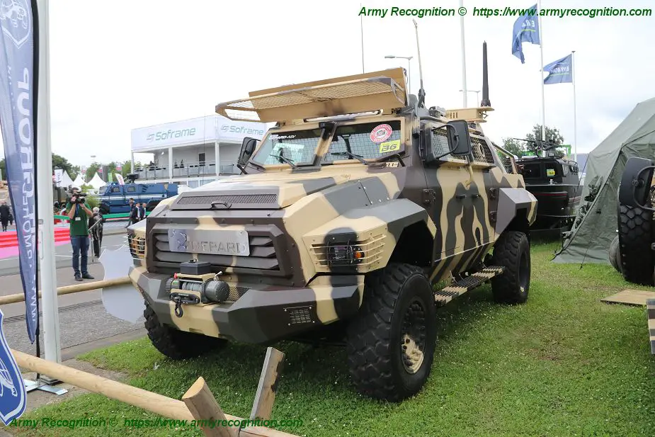 Eurosatory 2018 Streit Group Gepard ASV 4x4 Armored Security Vehicle 925 001