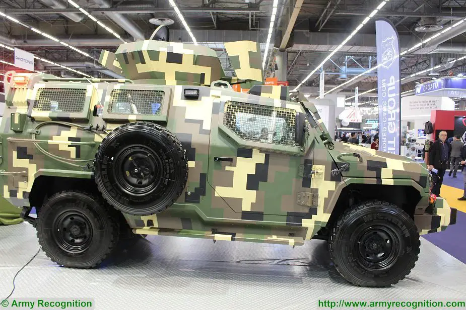 Streit Group security vehicles 4x4 armoured Scorpion Gepard Python at Milipol Paris 2017 France 925 002