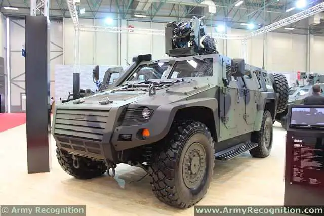 Otokar also expands its range of tactical wheeled armored vehicles with new products. The Turkish Company Otokar unveils the new member of COBRA family, the COBRA II at IDEF 2013, the International Defence Exhibition in Turkey. 