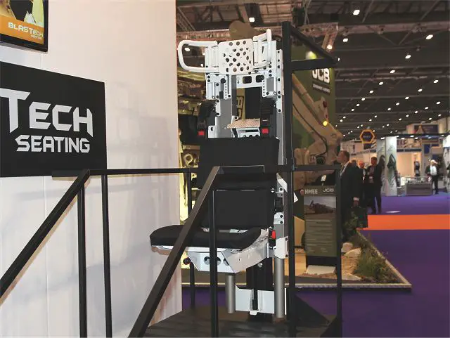 Jankel, the UK’s leading provider of protection solutions, was excited to showcase its latest development in its BLASTech Seating line up; the Scout turret seat, part of the Lockheed Martin UK Scout SV Turret Programme at this year’s DSEI. 