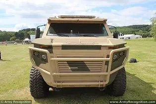 Puma Streit Group 4x4 APC armoured vehicle personnel carrier Europe defense industry front side view 001