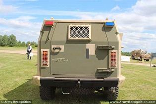 Puma Streit Group 4x4 APC armoured vehicle personnel carrier Europe defense industry rear side view 001