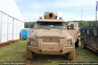 Spartan 4x4 LAV Light Armoured vehicle personnel carrier Streit Group defence industry military technology front side view 001