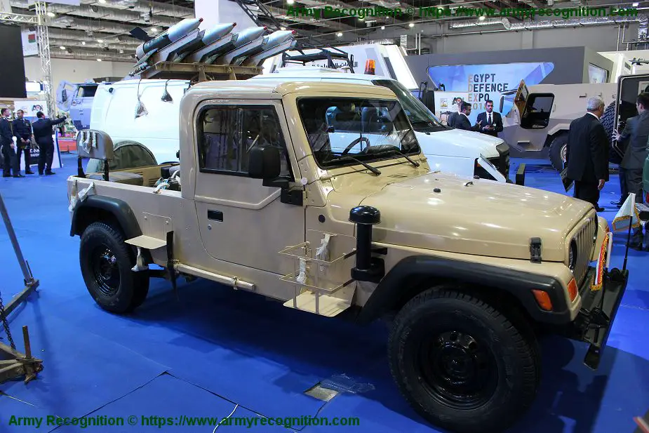 anti tank missile launcher Sagger on Jeep vehicle picture 001