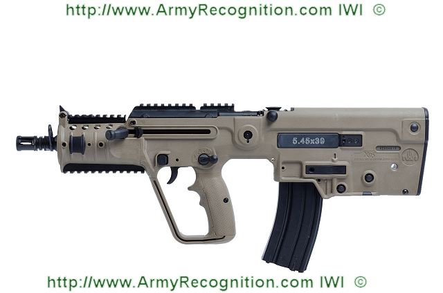 Israel Weapon Industries (IWI) is a leader in the production of combat-proven small arms for Governmental and Military entities as well as law enforcement agencies around the world. Continuously developing new capabilities, attributes, configurations, and applications, the company introduces its new conversion kit for the X95 assault rifle for 5.45mm-caliber ammunition - making it the only weapon in the world with 3 calibers: 5.56mm, 9mm, and 5.45mm. The weapons will be exhibited at Interpolitex in Moscow, October 23-26, 2012.