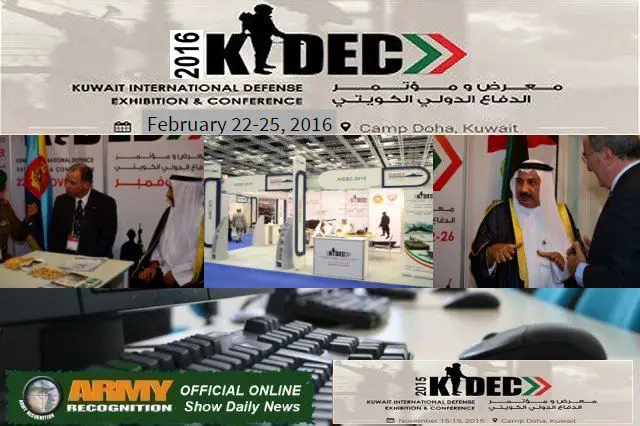As Official Online Show Daily News supplier and Web TV for KIDEC 2016, Army Recognition editorial team will have a significant presence at the show to provide a full coverage about this event. Published online and updated daily, if you cannot attend KIDEC 2016, follow all activities of KIDEC 2016 with our news, reports, pictures and video.