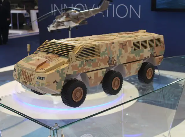 Paramount Group and Jordan sign contract at IDEX 2015 for 50 Mbombe infantry combat vehicles 640 002