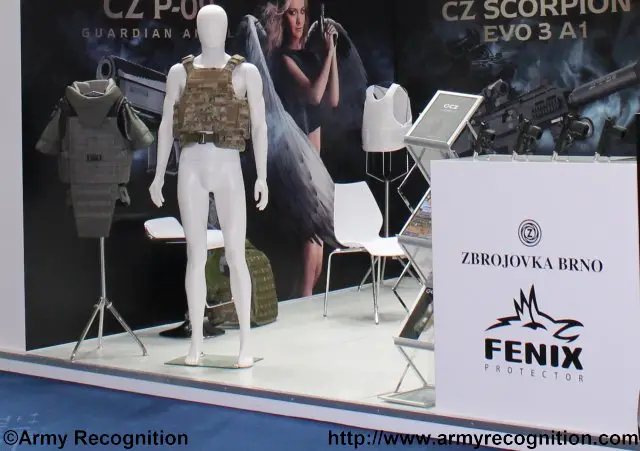 At IDEX 2015, CZ is not only showcasing weapons, but also Body Armor