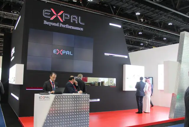 EXPAL Systems, provider of Defence and Security integrated solutions for armed forces, showcased at IDEX 2017 the last developments in weapons systems, ammunition and propellants, technological systems as well as demilitarization and EOD services.