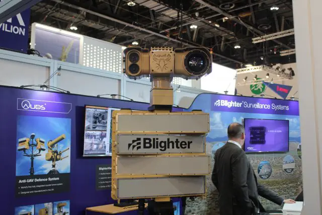 IDEX 2017 Blighter Unveils its Explorer Nexus a Man Portable Radar Camera System 002