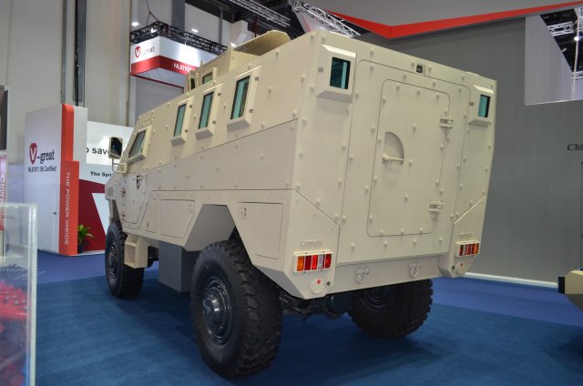 ISOTREX Manufacturing showcases for the first time its brand new LEGION MRAP 004