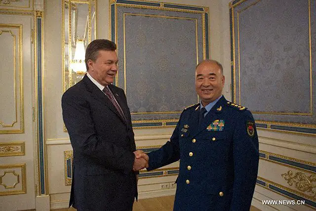 Visiting Chinese Vice Chairman of the Central Military Commission Xu Qiliang on Thursday pledged strengthened ties and cooperation in various fields with Ukraine. Xu made the remarks while meeting with Ukrainian President Viktor Yanukovych. Xu said that the strategic partnership between China and Ukraine has been developing continuously thanks to the attention of the two countries' top leaders.