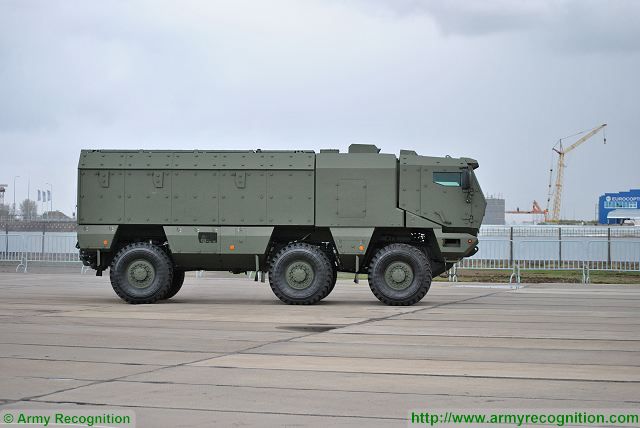 The newest armored high security Typhoon-K vehicles manufactured by KAMAZ will participate in the Victory Parade in the Red Square on May 9. Typhoon-K will be competing for State purchase contracts with the armored vehicle produced by the Ural automobile plant. The Russian army may accept both armored vehicles.