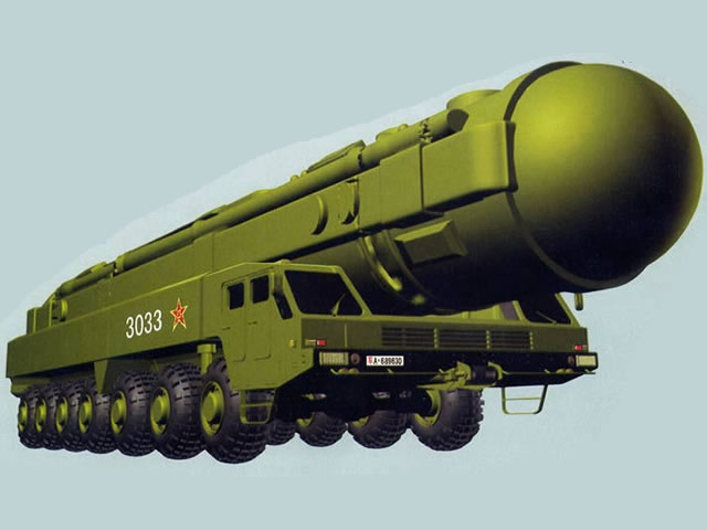 DF-41 ICBM PLA China Army Ballistic Missile