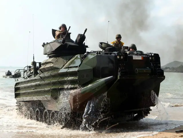 BAE Systems to deliver 23 upgraded AAV7A1 amphibious vehicles to Brazil s Marine Corps 640 001