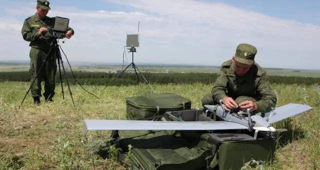 Russia manufactured its first prototypes of advanced short range UAV Korsar 640 001