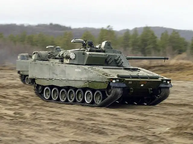 BAE SYSTEMS DELIVERS FIRST OF 144 CV90S TO NORWAY
