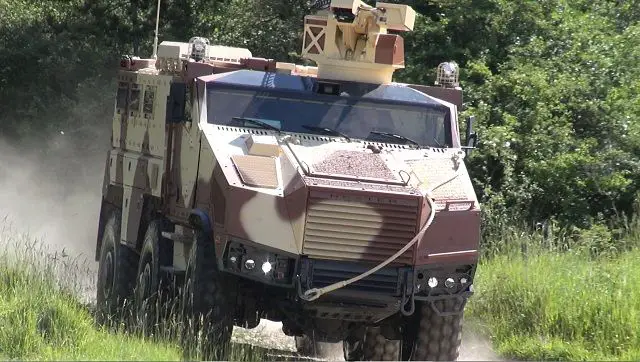 Czech Ministry of Defence announced tender for the supply of up to 62 MRAP vehicles 640 002