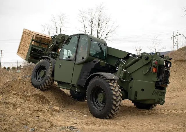 Oshkosh Defense to modernize fleet of Extendable Boom Forklifts EBFL of US Marine Corps 640 001