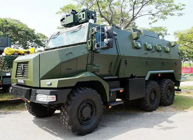Singapore unveils Renault Trucks Defense Higuard MRAP armoured vehicles