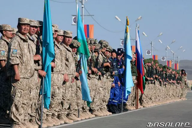 The Collective Security Treaty Organization (CSTO) Joint Staff conducted exercises simulating counteraction to the Islamic State militant group, the CSTO said in a statement Monday, March 23, 2015. The CSTO is a military alliance comprising Russia, Armenia, Kazakhstan, Kyrgyzstan, Tajikistan and Uzbekistan.