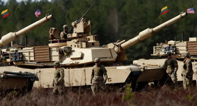 US Army brings heavy military equipment and troops in Lithuania for training tasks 640 001