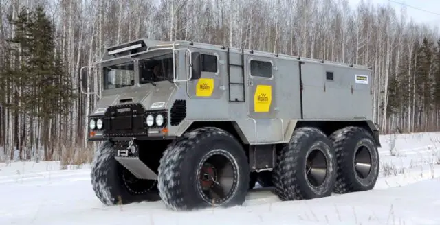 Focus The military vehicles of the Russian Arctic Forces 640 002