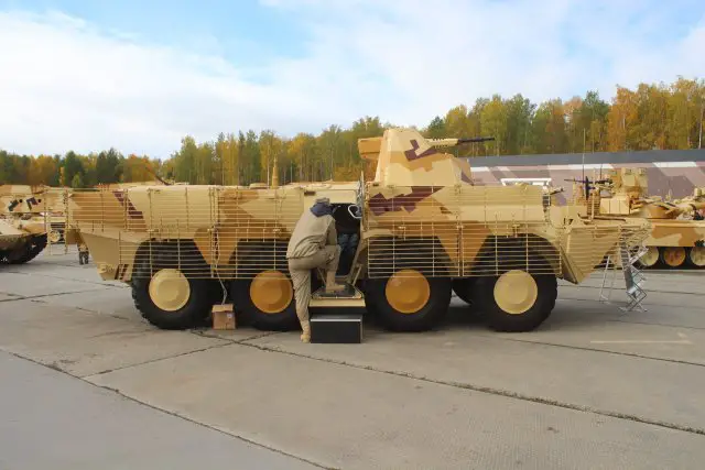 Russia develops bar slat armour to protect combat vehicles 640 001