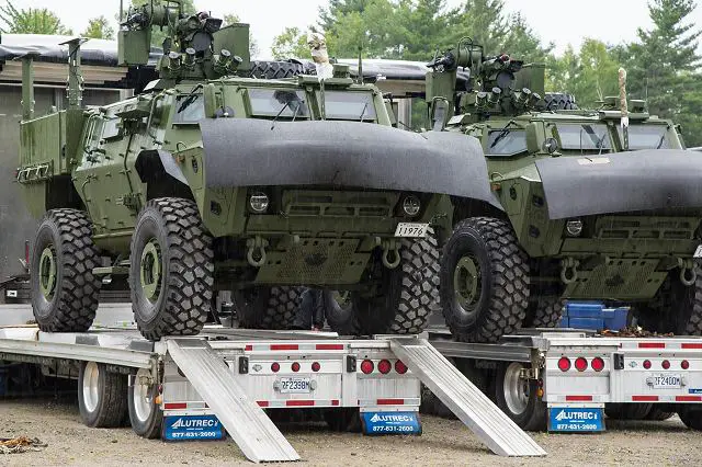 Textron Systems to deliver the first TAPV Tactical Armoured Patrol Vehicle to Canadian army 640 001