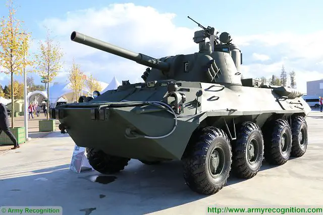Rosoboronexport offers the 120 mm Nona-SVK SPG to potential foreign customers. It is designed to destroy and suppress enemy`s manpower, artillery and mortar batteries, armoured targets, C2 posts, etc.