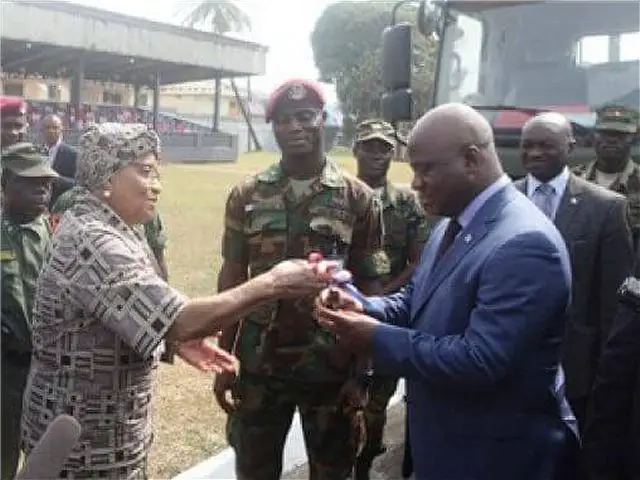 China has donated US 3 million dollar of military equipment to Armed Forces of Liberia 640 001