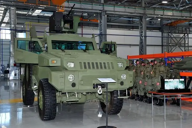 Kazakhstan to supply military equipment and weapons including the Arlan vehicle to Jordan 640 001