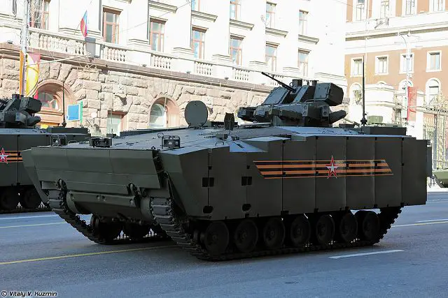 Russia’s Tractor Plants Group is planning to start testing armored vehicles based on the advanced Kurganets-25 tracked combat platform in 2017, the group’s press office told TASS. Currently, there is two variants of Kurganets-25, the BTR (armoured personnel carrier) and the BMP (armoured infantry fighting vehicle).