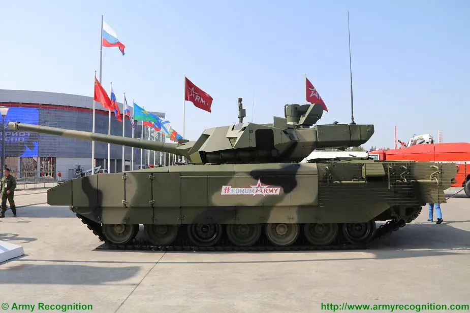 During Army-2017, the International Military Technical Forum, Russian Deputy Defense Minister Yury Borisov has announced a plan for the delivery of 100 T-14 Armata main battle tanks (MBTs) Russian armed forces by 2020.