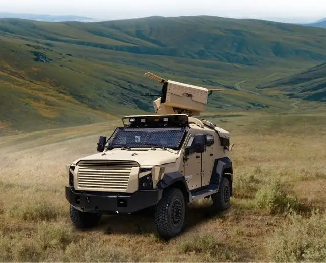 According to the website "Israel Defense", Plasan Sasa, an Israeli manufacturer of armor protection solutions for vehicles, has unveiled a new variant of their SandCat-Stormer armored vehicle, for the first time following serial delivery to an international client – the Stormer RCWS/MLS.