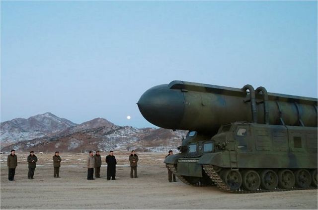Sunday, February 2017, North Korea has test-fired a new type of intermediate-range ballistic missile launched from a mobile launch unit using a tracked chassis, called Pukguksong-2 . According Pyongyang, this is a new solid fuel-powered intermediate-range ballistic missile able to carried a nuclear warhead.